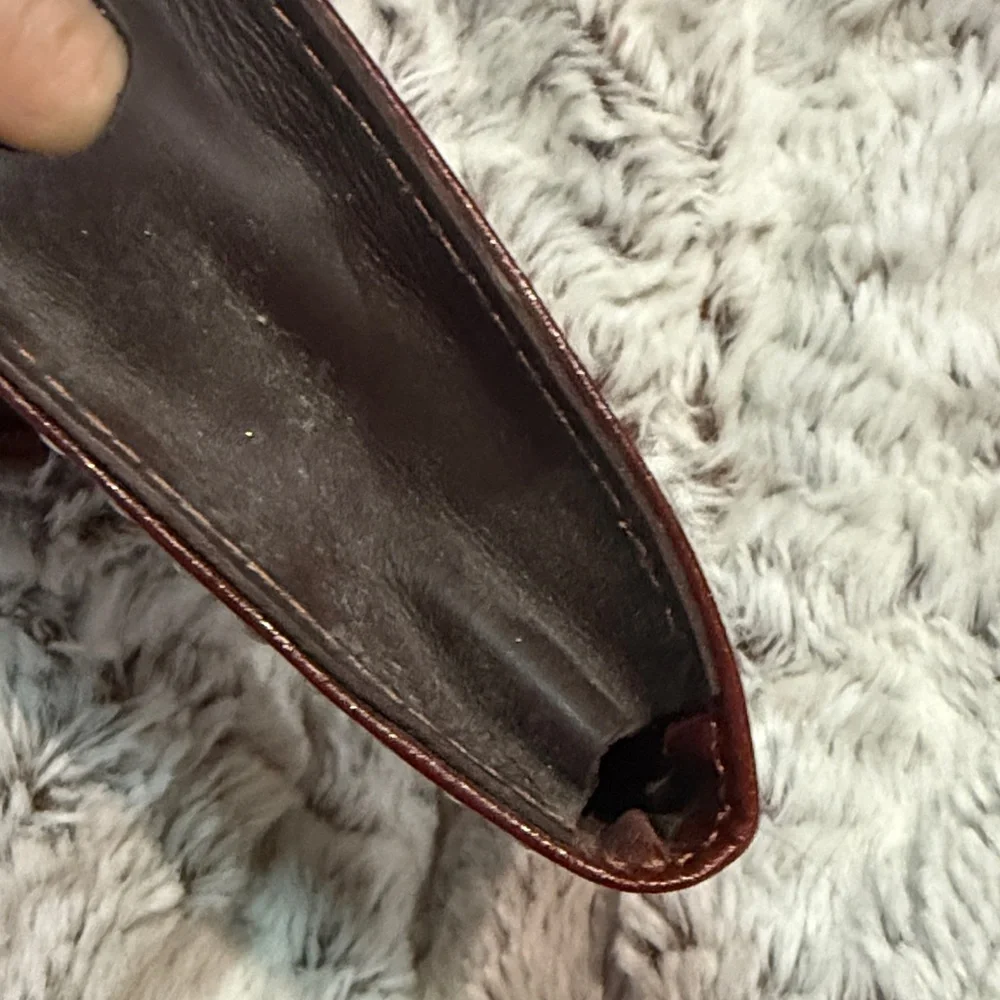 American West Leather & Hair-on Phone or Cigarette Case with Studs - Picture 8 of 9